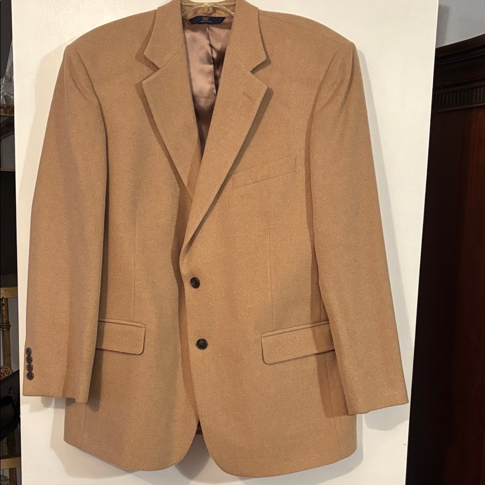 Camel Hair Men's Blazer